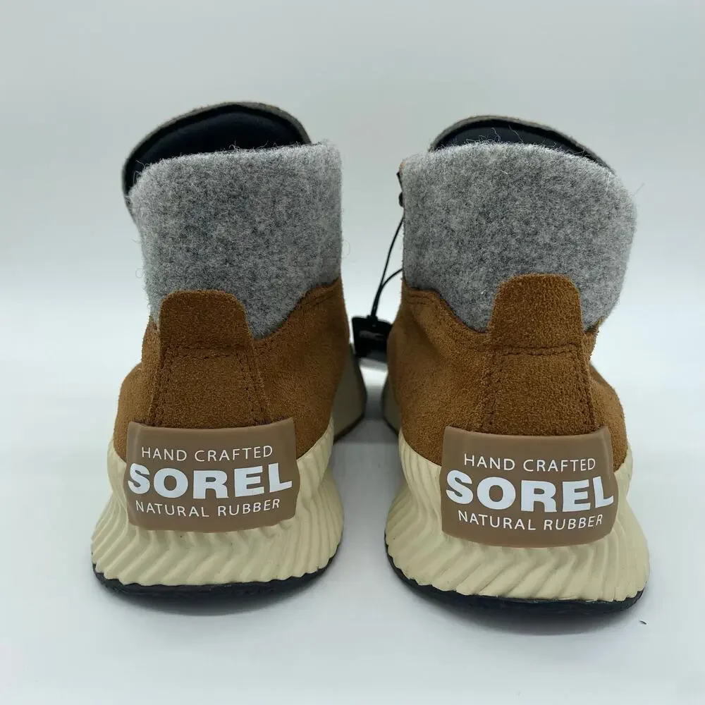 NWT Sorel Brown Waterproof Out N About III Conquest Winter Ankle Boot Women's 5
